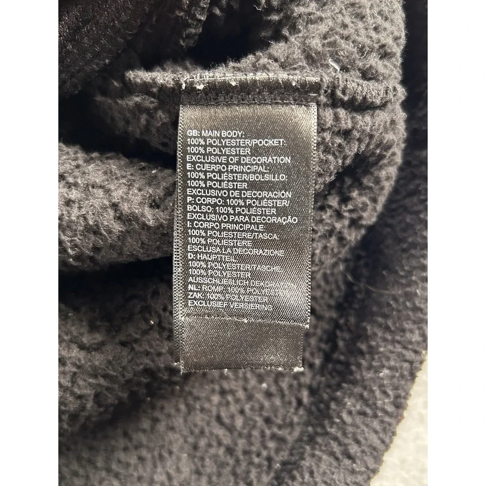 The North Face Sherpa Campshire Vest Men's MEDIUM Navy/Tan Full Zip